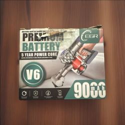9000mAh Spare Battery for Dyson V8 Battery 6.0Ah SV10 Motorhead Vacuum Cleaner