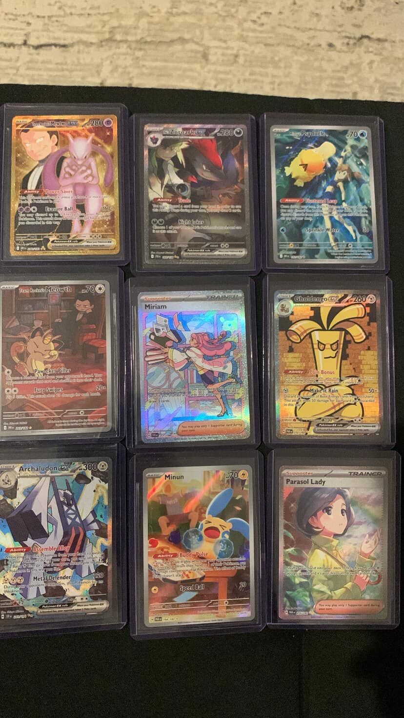 Pokémon HR/SIR/IR Full Art + Extras Lot