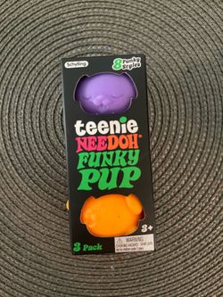 Teenie Needoh Funky Pup 3 Pack