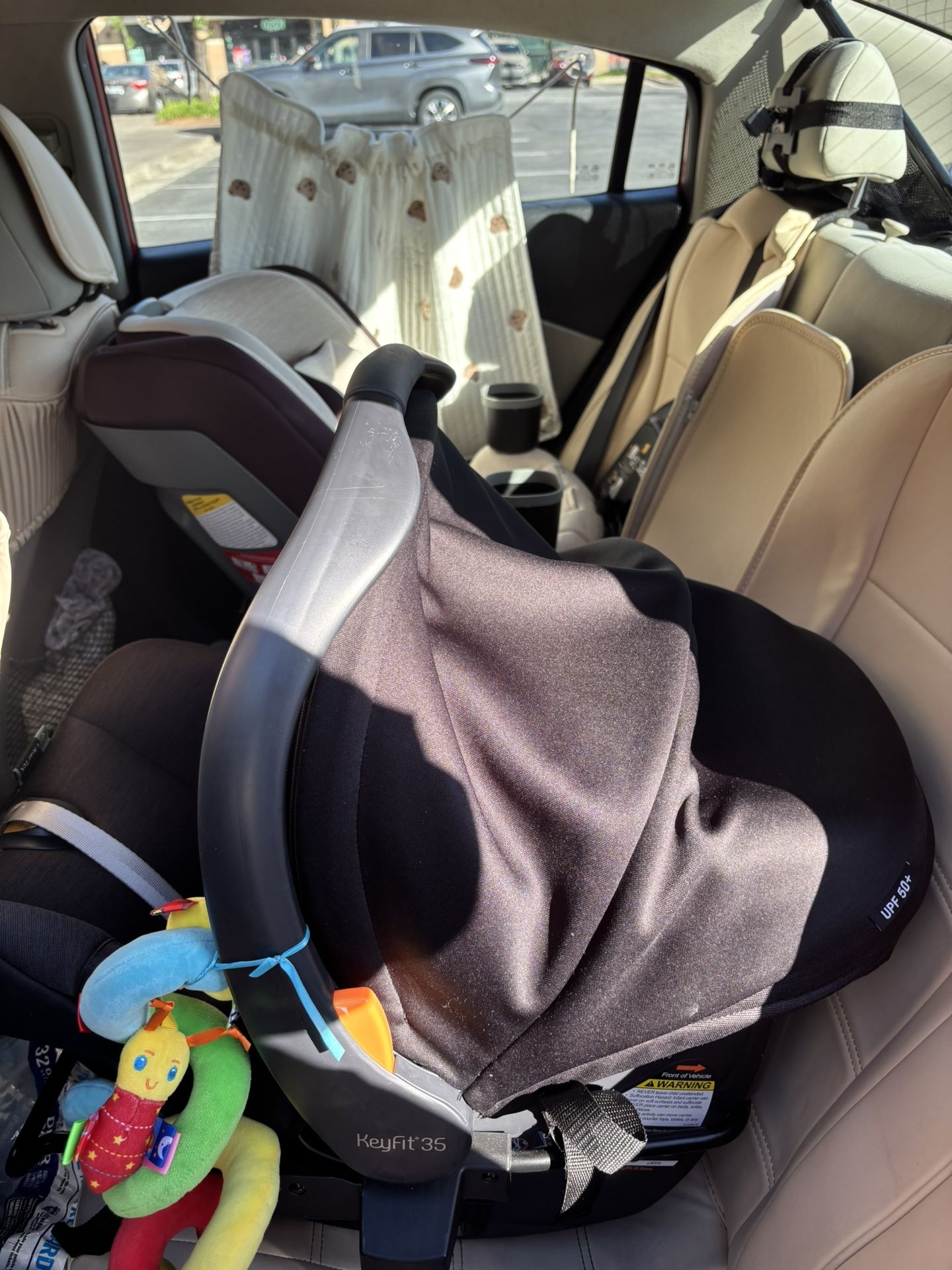 The KeyFit® 35 ClearTex® Extended-Use Infant Car Seat