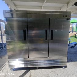 3 Door Upright Refrigerator -Dukers 