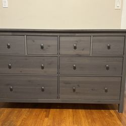IKEA HEMNES Matching Bedroom Set - Dark Gray