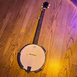 Fender banjo with pickup, 5 string