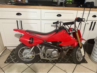 Mini gas powered dirt bike