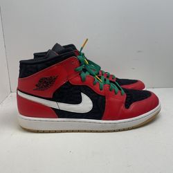 Jordan Retro 1 Mid SE Christmas Shoes 197895/11