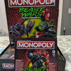 Monopoly Beast Wars Transformers 