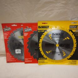 8-1/4 Circular Saw Blades.