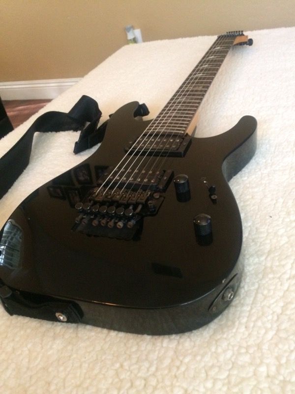 ESP LTD 7 STRING M-207 - $155