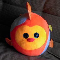 2 Quality Plush Sea Animals Fish & Octopus