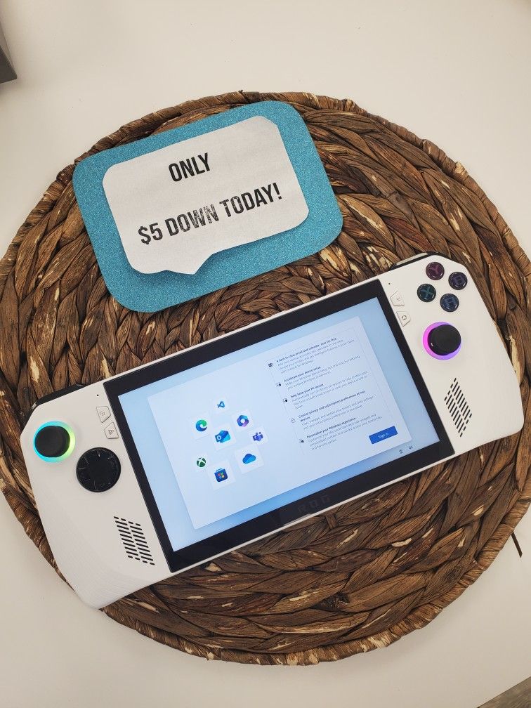 🔥 Flagship Gaming Console – ROG ASUS ROG Ally 7 inch  with Ryzen Z1 Extreme   for $499 or $1 Down! Includes 1-Year Warranty