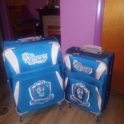 Old dominion University luggage, 2 pieces