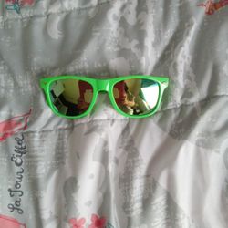 Green Kids Sunglasses