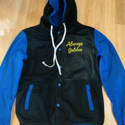 Large Men’s Adult Hoodie - Always Golden