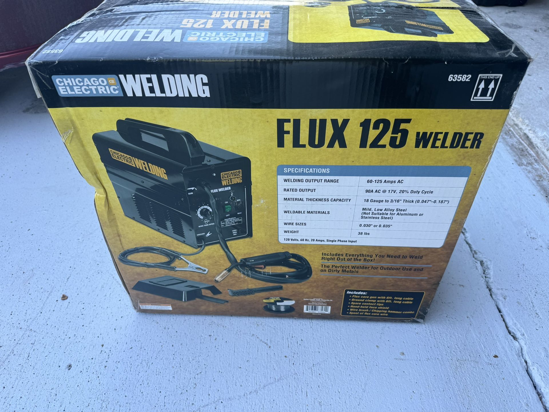 Flux 125 Welder