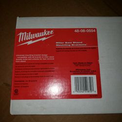 Milwaukee MITER SAW brackets