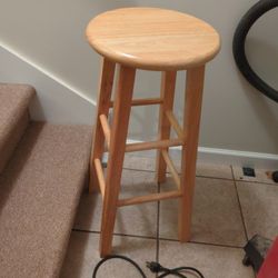 Bar Height Bar Stool...Light Oak