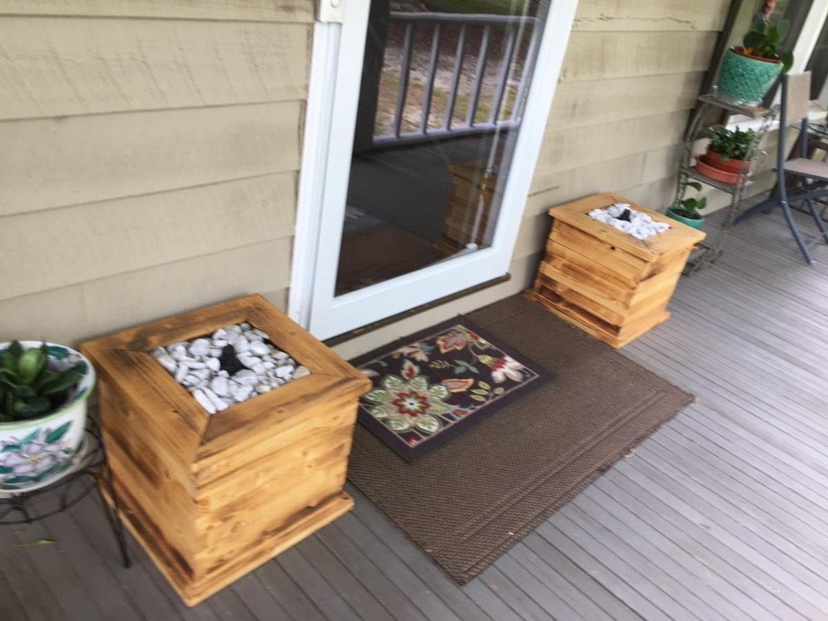 Farm Style Fire Feature Boxes