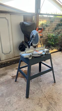 Rigid 12” corded miter saw with stand