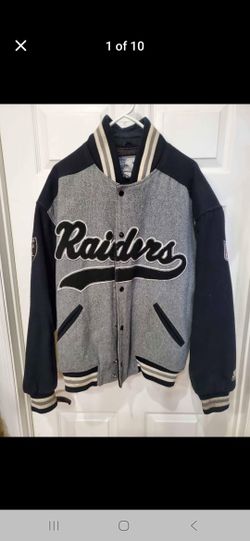 Vintage Starters Wool Raiders Jacket Large Size