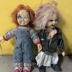 Chuckie And Bride Doll