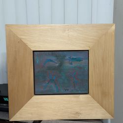 Stanley Donald Tschopp New World Painting  Signed 