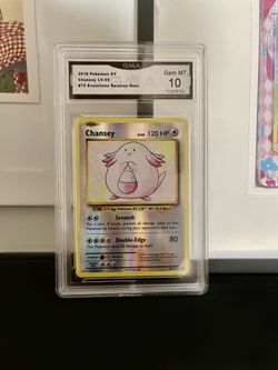 Chansey Evolutions Reverse Holo GMA 10 - Pokemon