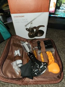 Watch Repair Kit And Glass Press