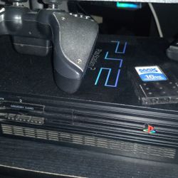 Playstation 2 Console + Wireless Controller