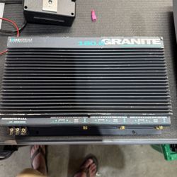 Old School Granite 180.6 Car Audio Amp