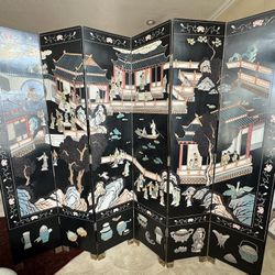 6 Panel Chinese Coromandel Screen