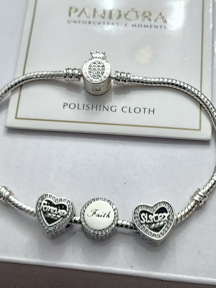 Pandora Bracelet With Charms