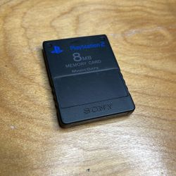 PlayStation 2 / PS2 - 8mb Memory Card
