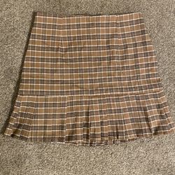 Plaid Skirt 