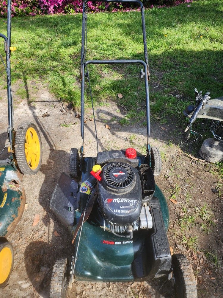 Repairable Project Mowers (See Descptn.)