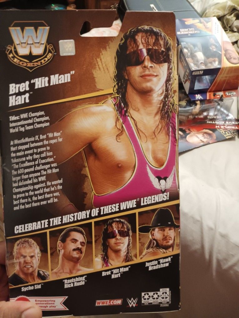 Bret Hart Figure