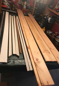 Building materials -pine -brick molding -trim ect