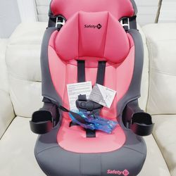 NEW!!! Safety 1st Grand DLX 2-in-1 Booster Car Seat Carseat. Sunrise Coral. 