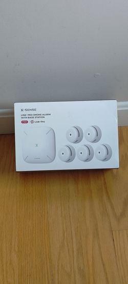 X-Sense Link+Pro Wi-Fi Smoke Alarm Kit FS51 SBS50 Base Hub + 5X XS01 Alarms New
