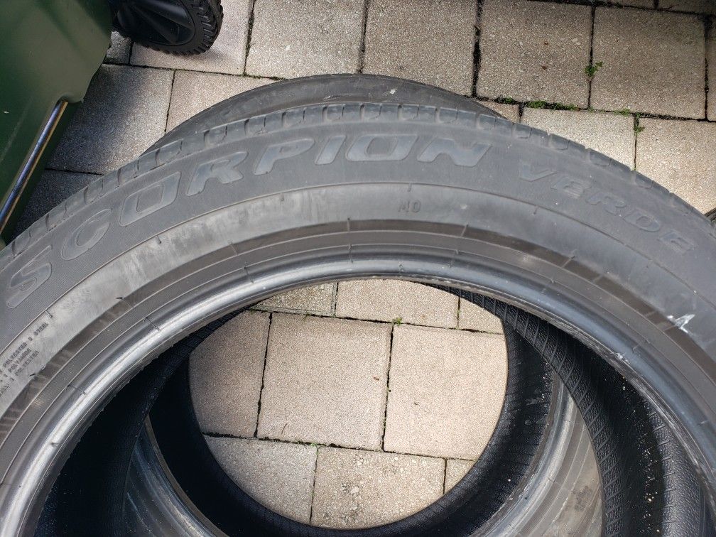 255/50/19 PIRELLI