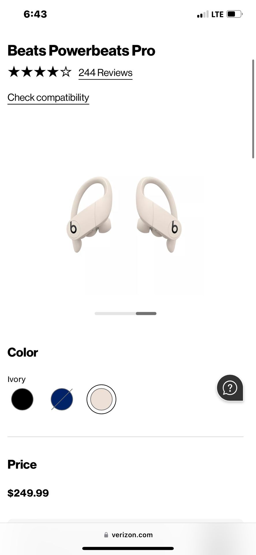 Powerbeats Pro Headphones