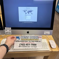 Apple 21.5” iMac - 3.6 Six Core i3 - 16GB of RAM - 1TB HDD - 2019