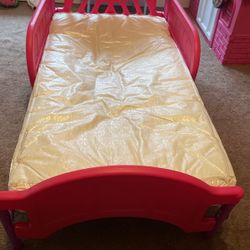 $30 Toddler Girl Bed  With Mattress