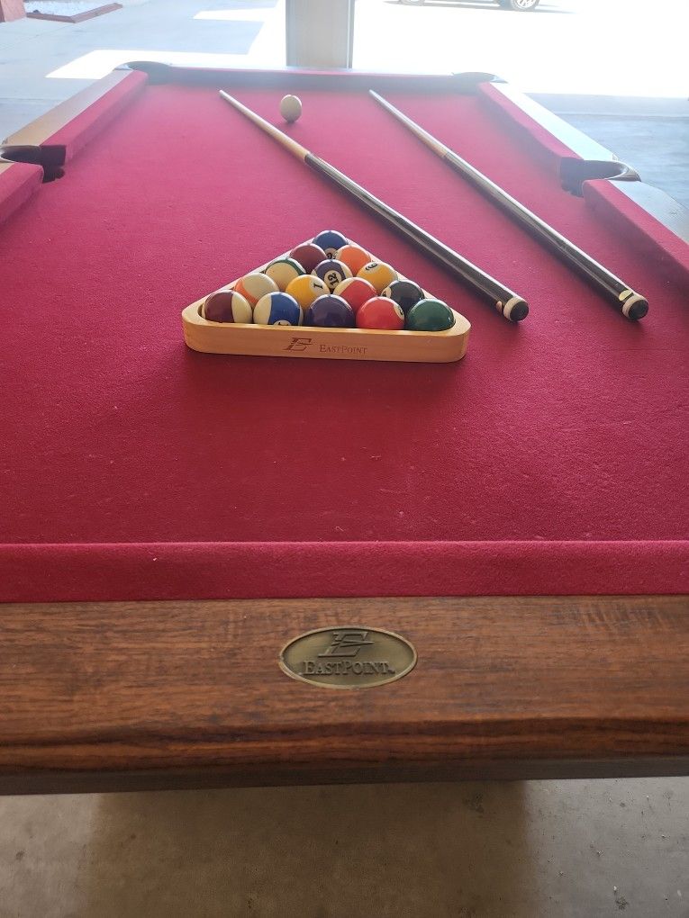 Eastpoint Pool Table 87" for Sale in Edinburg, TX OfferUp