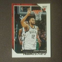 2018-19 NBA Hoops Jabari Parker Chicago Bulls #44 Basketball Card Collectible Sports Panini
