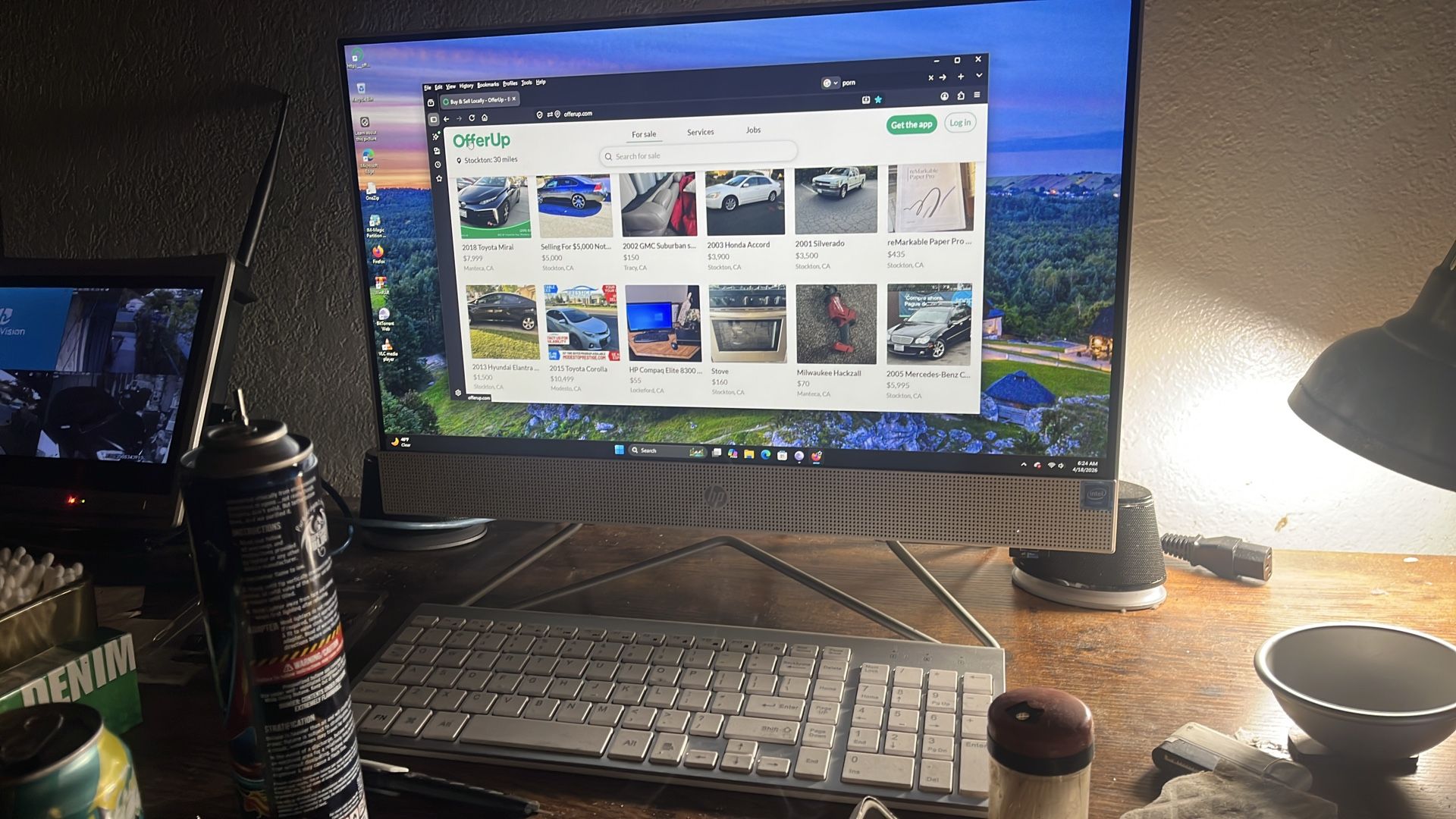 Hp all in one pc 22”