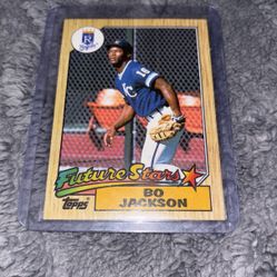 Bo Jackson 1987 Future stars baseball card
