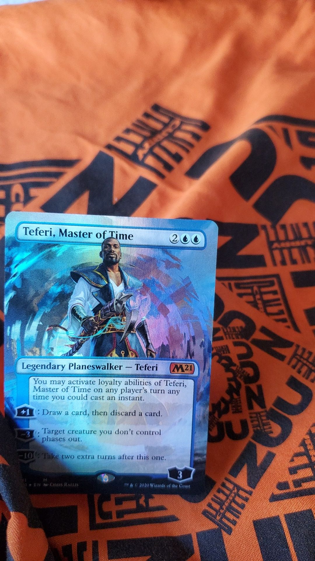 MTG Tederi borderless foil mint