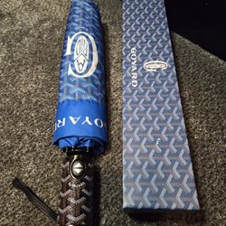 Goyard Umbrella - Blue, Brand New Never Used. 