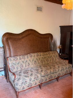 Vintage floral couch