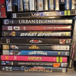DVDs Lots To Choose  1$ Each